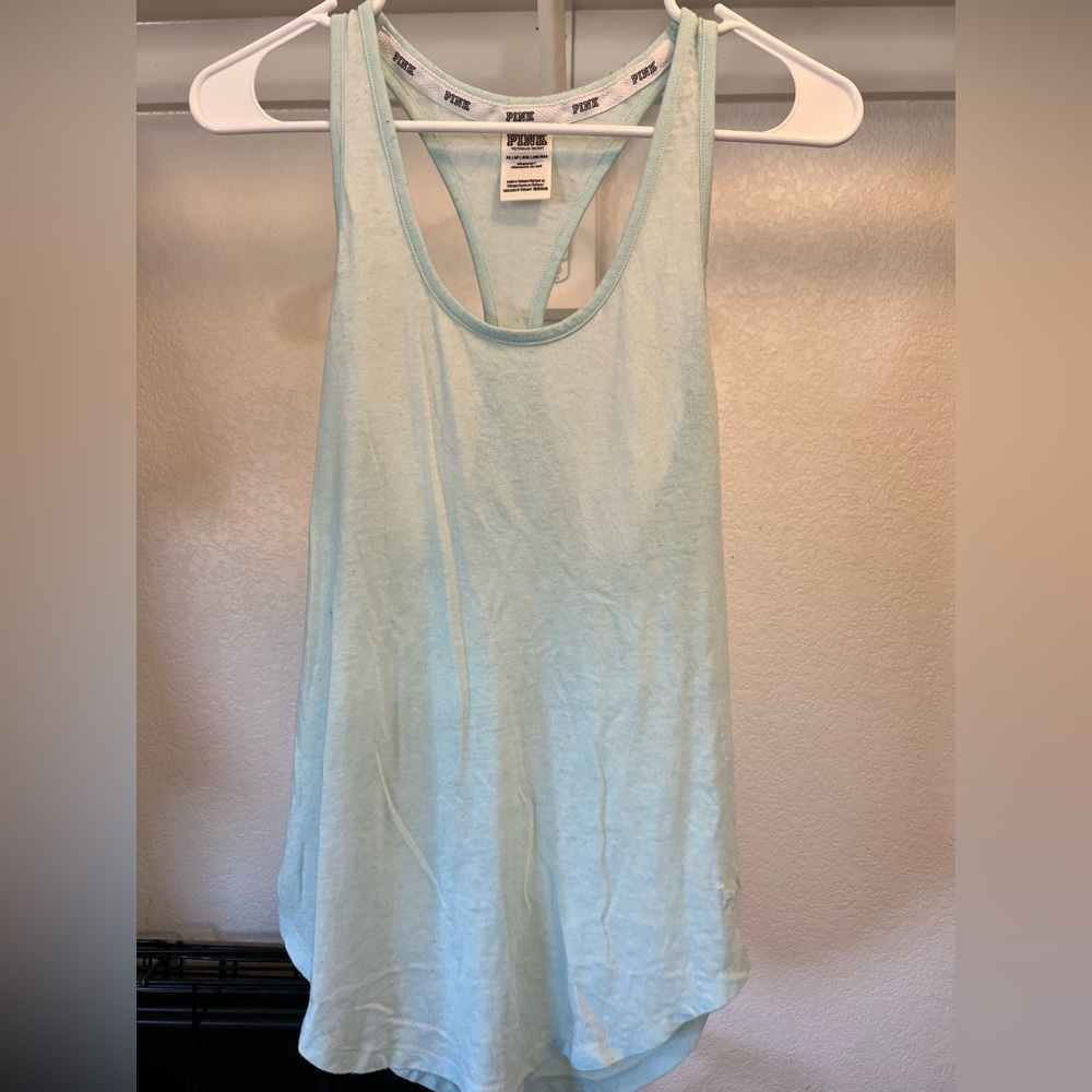 PINK Light Blue Women’s Tank Top
